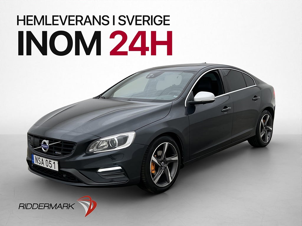 Volvo S60 D4  R-Design VOC D-Värmare Polestar T-Lucka Navi