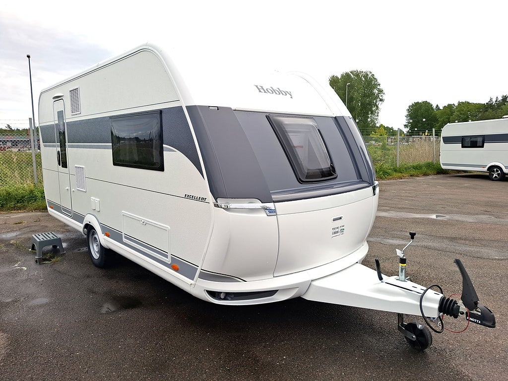 Hobby 460 SL Excellent Långbäddar, Sängbreddare