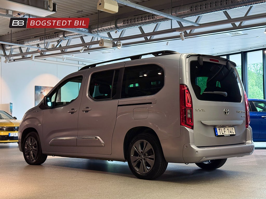 Toyota Proace City Verso Electric 136hk | 7-sits | Backkamera