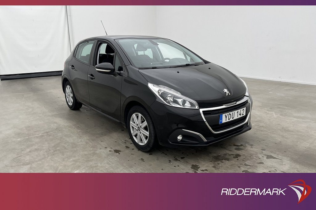 Peugeot 208 1.2 VTi 82hk Active Låg-skatt En-brukare