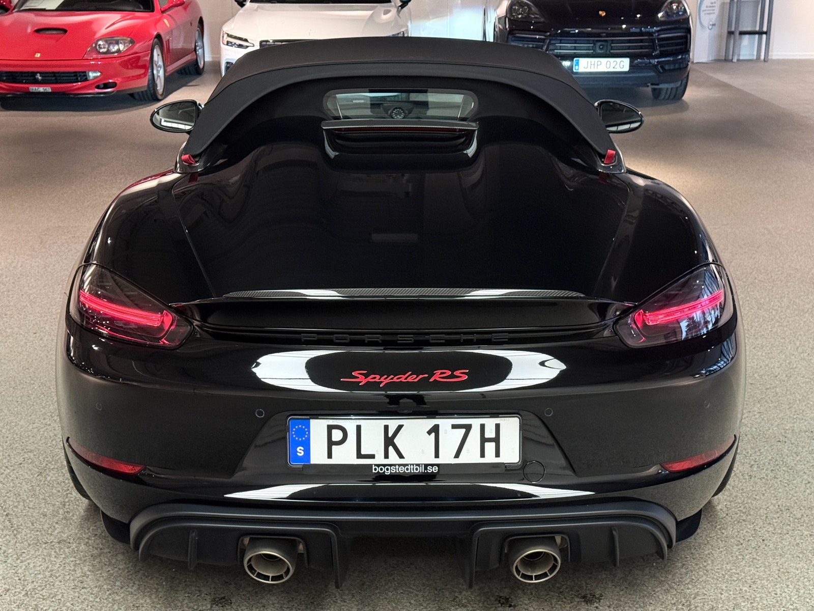 Porsche 718 Spyder RS 500hk | Weissach-paket | Se utrustning! 2024 - miniatyr 12