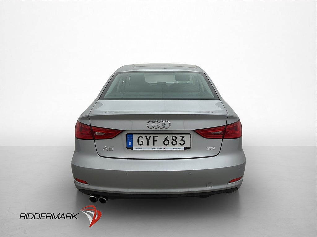 Audi A3 Sedan 2.0 TDI 150hk Farthållare Ledramp Bluetooth
