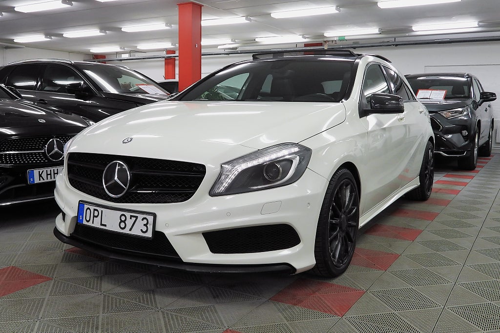 Mercedes-Benz A 180 CDI 7G-DCT AMG Line Panorama Park-Sensorer Euro 5