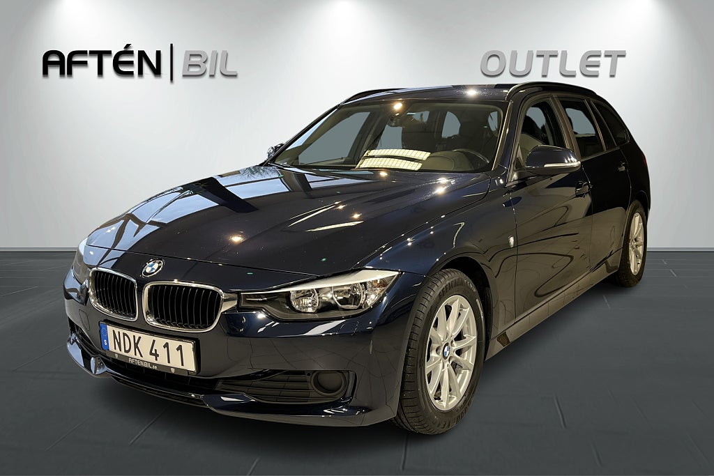 BMW 318 D Touring Steptronic 143hk|Dragkrok|HiFi|P-sensor|