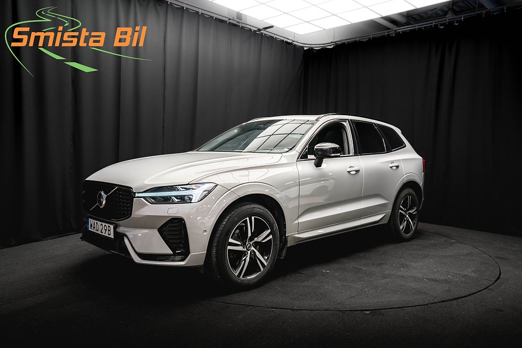 Volvo XC60 B4 AWD R-Design PANORAMA LÄDER DRAG H/K 360° MOMS 197hk