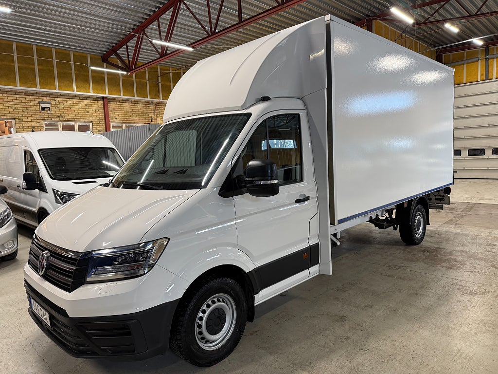 Volkswagen crafter 2.0 TDI 177HK AUT VOLYMSKÅP MED BAKGAVELLYFT 18 m3