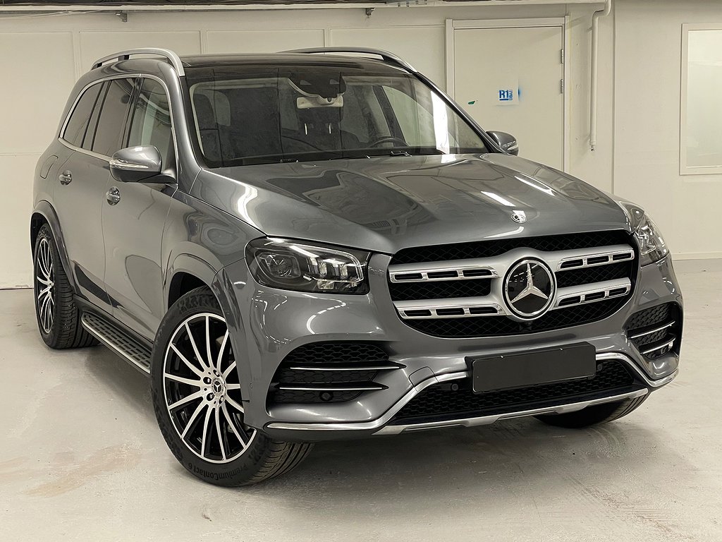 Mercedes-Benz GLS 350d AMG 4matic Panorama Burmester 7-sits