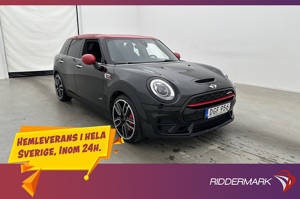 MINI John Cooper Works Clubman ALL4 231hk H/K Navi Keyless