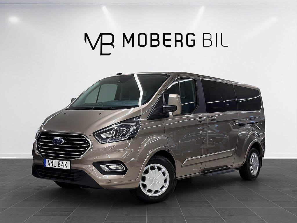 Ford Tourneo Custom 320 2.0 EcoBlue 130hk Titanium L2 9-Sits B-Kamera