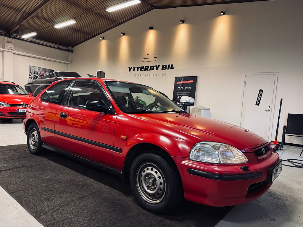 Honda Civic 3-Dörrar 1.4 1-Ägare Svensksåld Originalbil K-Rem bytt!