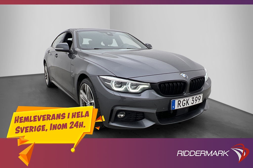BMW 430 I xDrive Gran Coupé M Sport HUD HiFi Kamera Navi