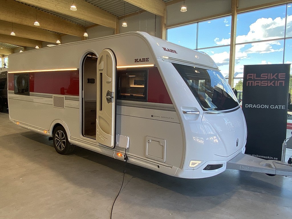 Kabe Royal 600 GLE KS Alde/Långbäddar/Ugn/Åretrunt standard