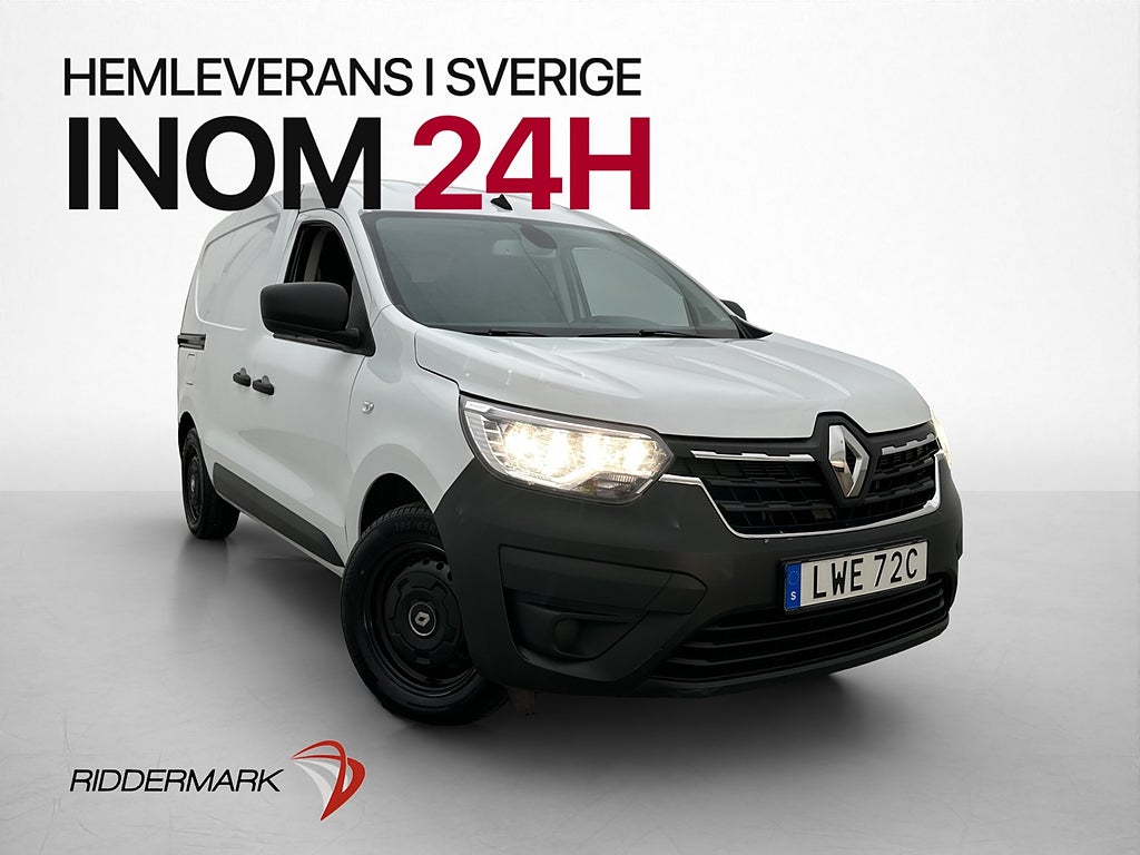 Renault Kangoo 1.5dCi Värmare Dragkrok B-Kamera Moms