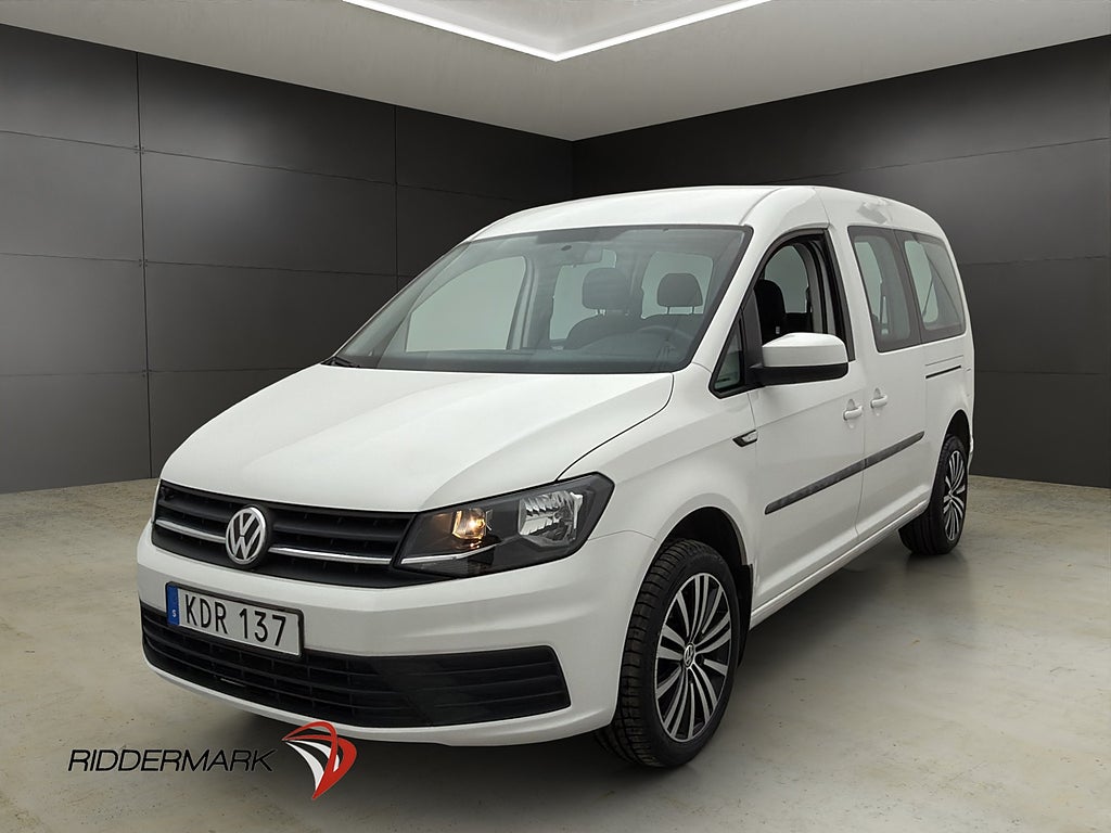 Volkswagen Caddy Maxi Life 2.0TDI M/K-Värm Drag Farthållare