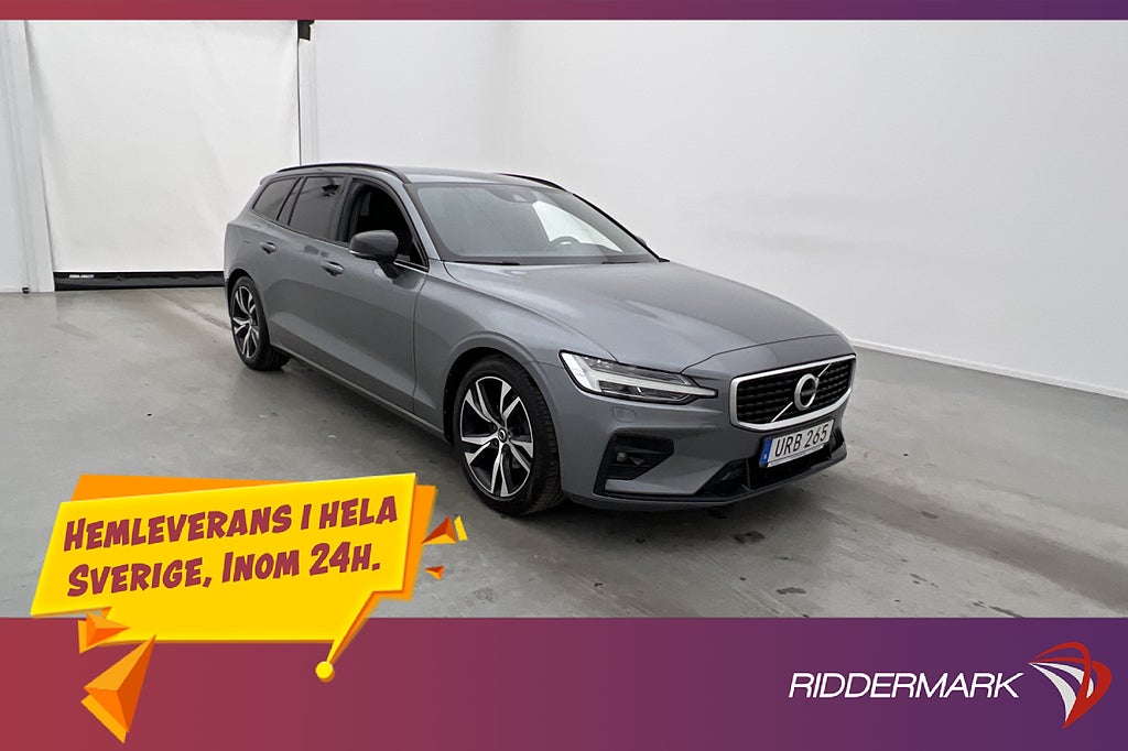 Volvo V60 D3 150hk R Design VOC Värmare Skinn Kamera Navi