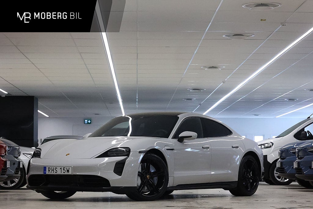 Porsche Taycan Turbo 680hk SportDesign Sport Chrono Pano Bose