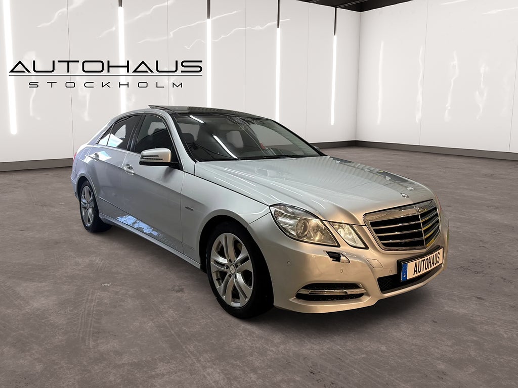 Mercedes-Benz E 350 CDI 4MATIC Panorama Drag Värmare 265hk