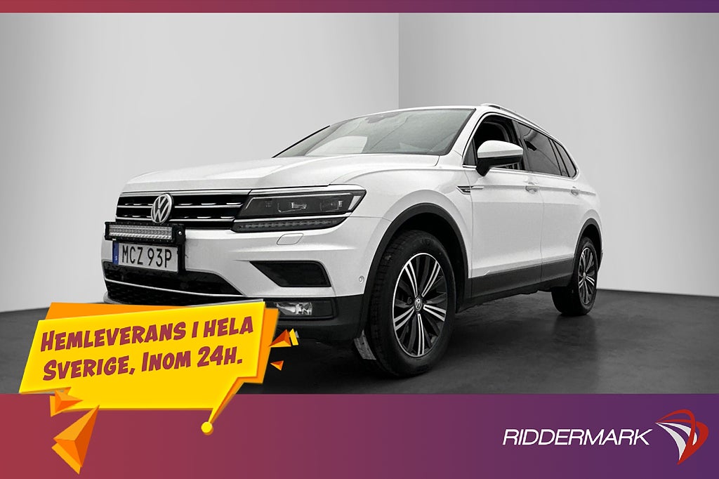 Volkswagen Tiguan Allspace TDI 4M 7-Sits Cockpit D-Värm Drag