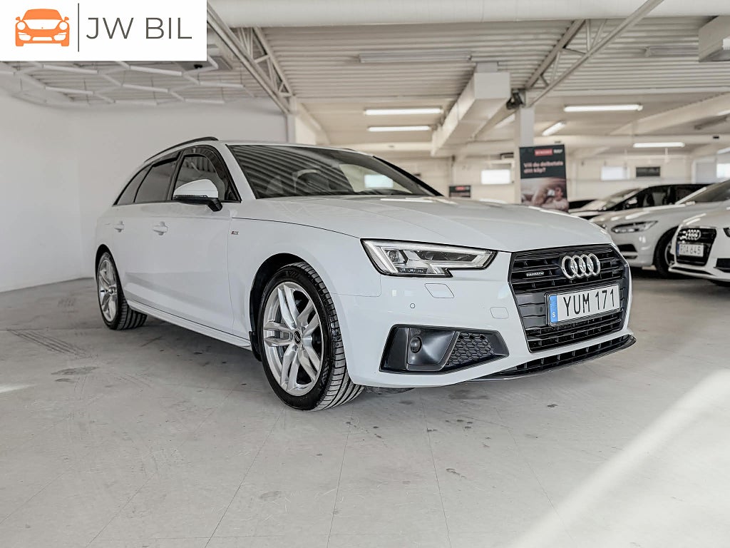 Audi A4 Avant 40 TDI Quattro S Line Drag Värmare Keyless LED