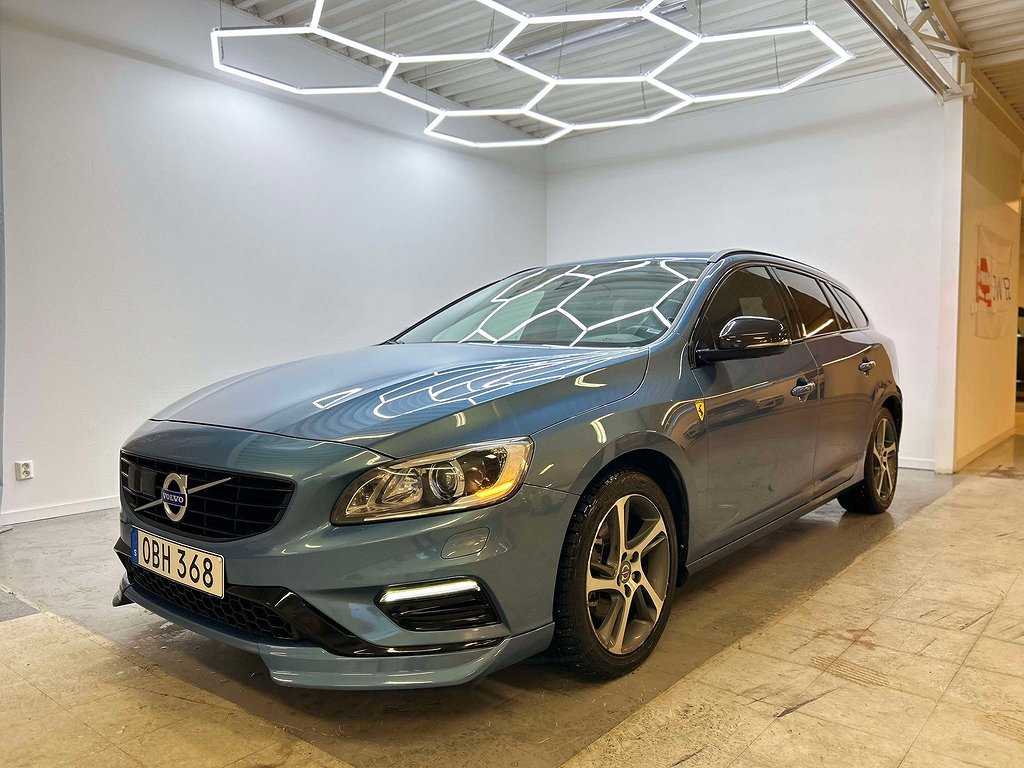 Volvo V60 D3 Geartronic R-Design Drag D-Värm Kamrem bytt LED