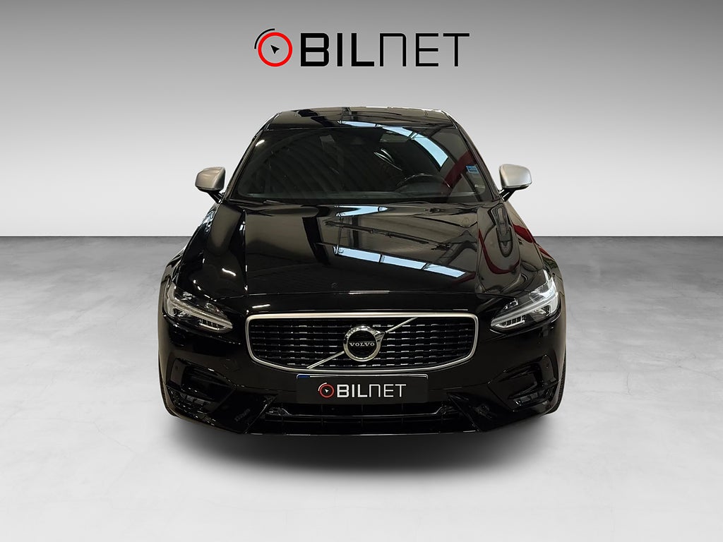 Volvo S90 D5 AWD 235hk R-Design Pano Värmare VOC HUD 21" Carbon