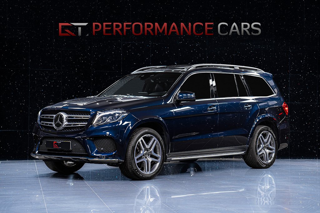 Mercedes-Benz GLS 350 d 4M AMG MOMS 7-sits Pano H/K Dragkrok