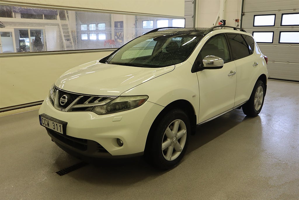 Nissan Murano 2.5 dCi 4x4 190hk AUT DRAG NAVI LÄDER PANO B KAMERA