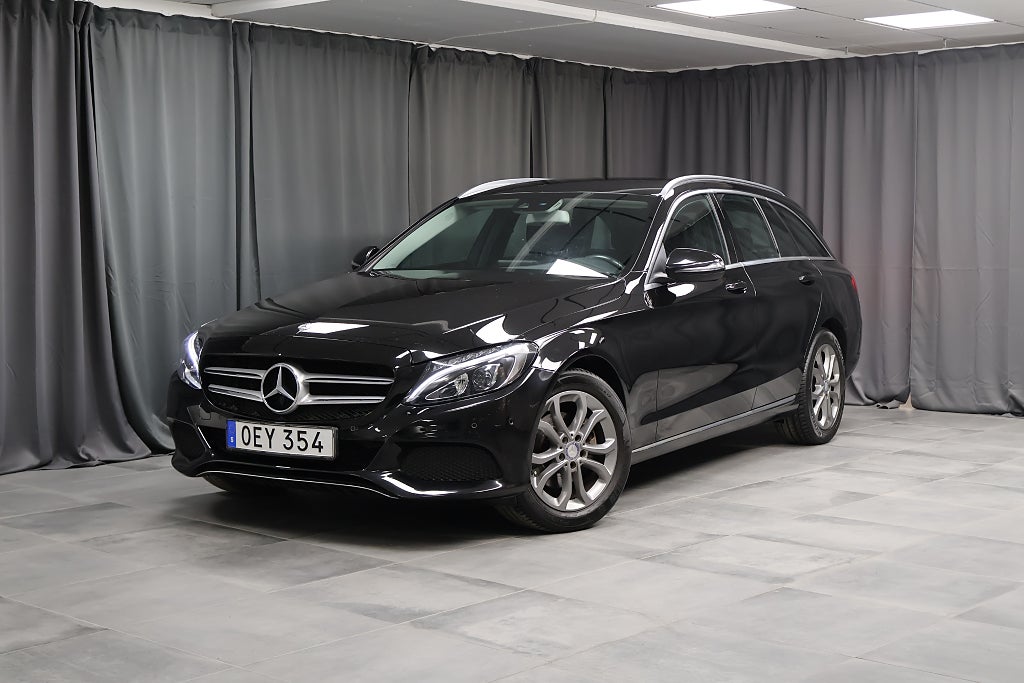Mercedes-Benz C 200 d Avantgarde Drag LED 1 ägare