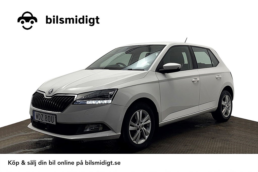 Skoda Fabia 1.0 TSI Aut Ambition Högerstyrd P-Sens AppConnect 95hk