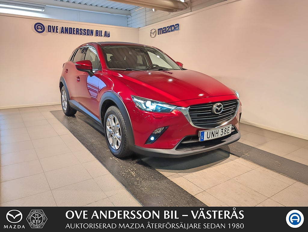 Mazda CX-3 2.0 Skyactiv-G Vision (120) M&K-värm|Rattvärme