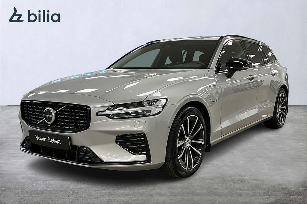 Volvo V60 T6 Plus Dark Nordic Ed H/K Drag 360 Skinn