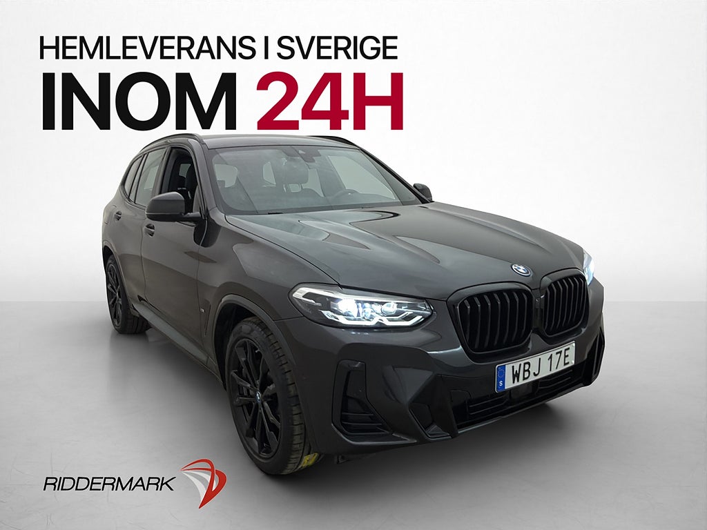 BMW X3 xDrive30e M Sport Värmare HiFi Kamera Skinn Drag MOMS