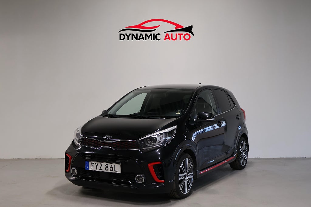 Kia Picanto 1.0 T-GDI GLS Euro 6 Carplay-Rattvärme 