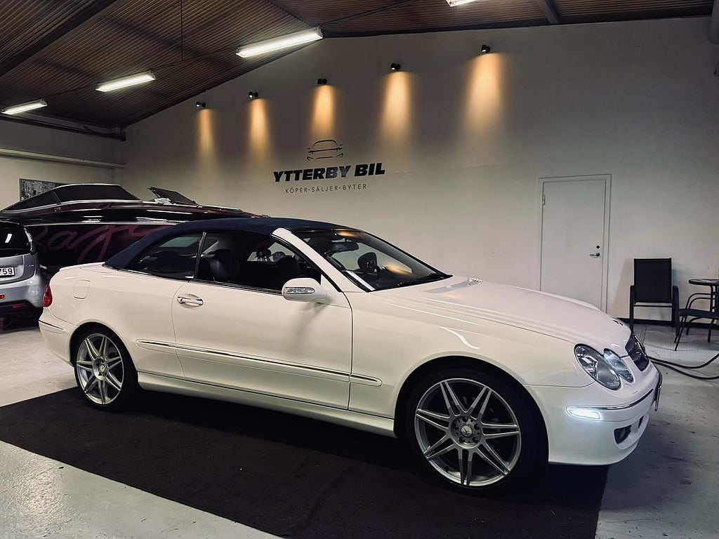 Mercedes-Benz CLK 350 Cabriolet 7G-Tronic Elstolar Skinn Backkamera