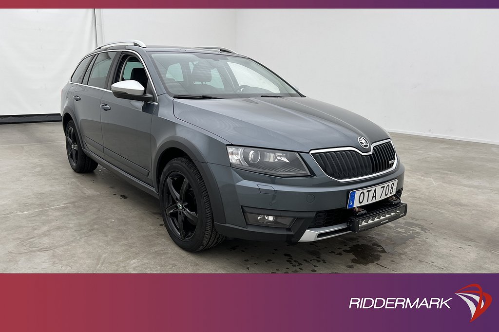 Skoda Octavia Scout 4x4 184hk Business M&K-Värm 4,95% Ränta