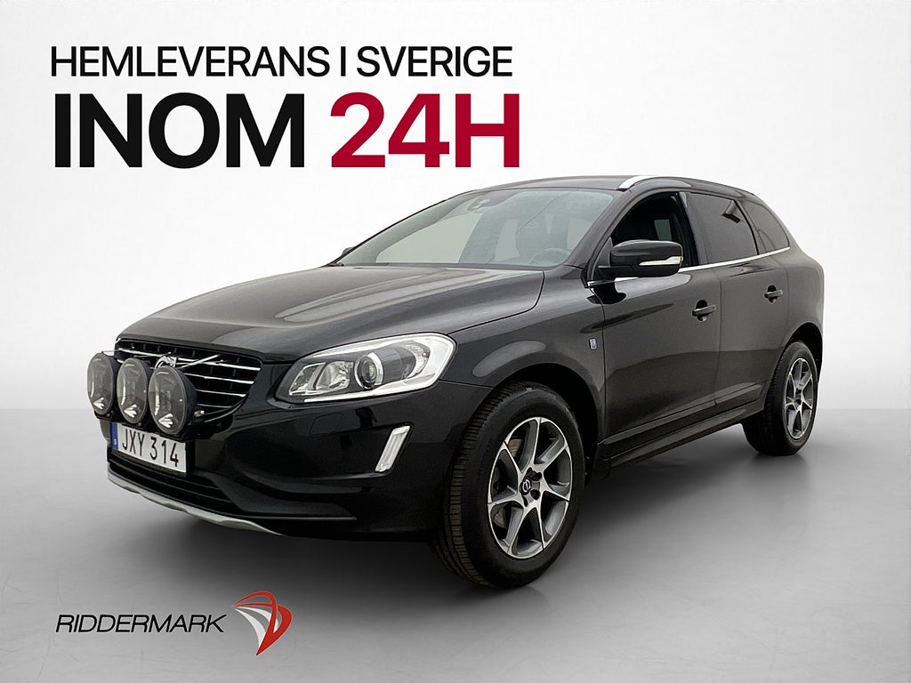 Volvo XC60 D4 AWD Ocean Race D-Värmare Drag Skinn Extraljus