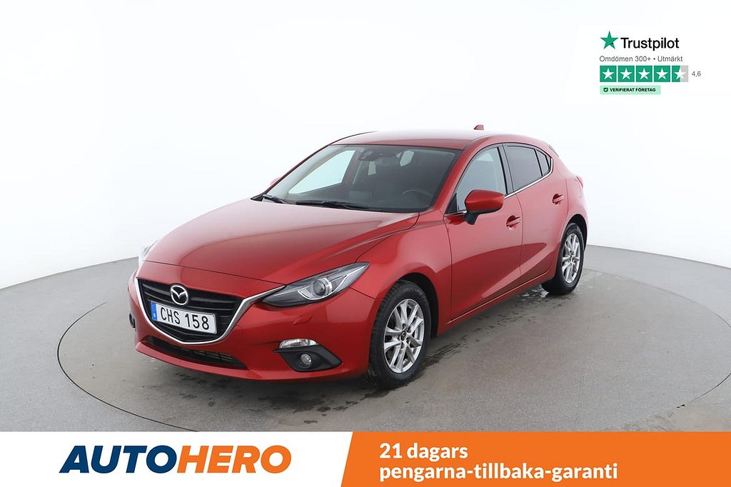 Mazda 3 Sport / 150 HK / GPS, PDC bak, Cruise-control m.m