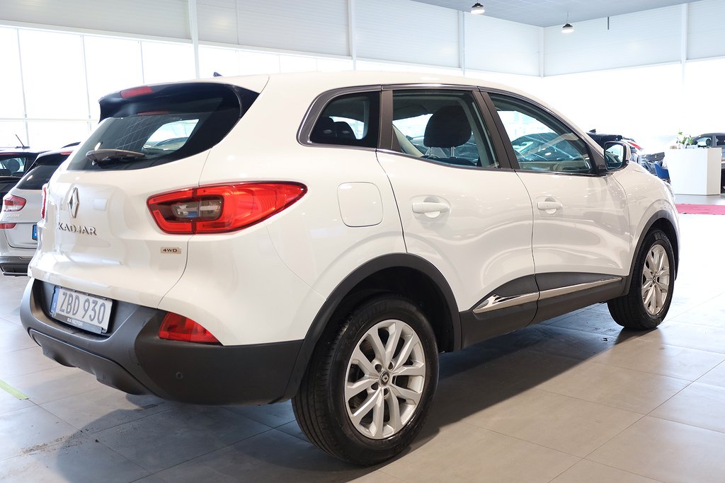 Renault Kadjar 1,6 dCi 130hk LIMITED 4x4 Motorv P-Värmare 2018