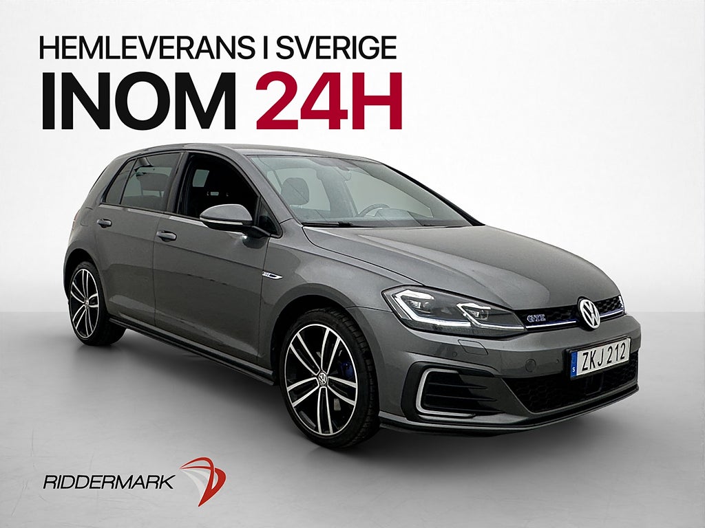 Volkswagen Golf GTE 204hk Plus-Paket Läder Kamera Navi PDC