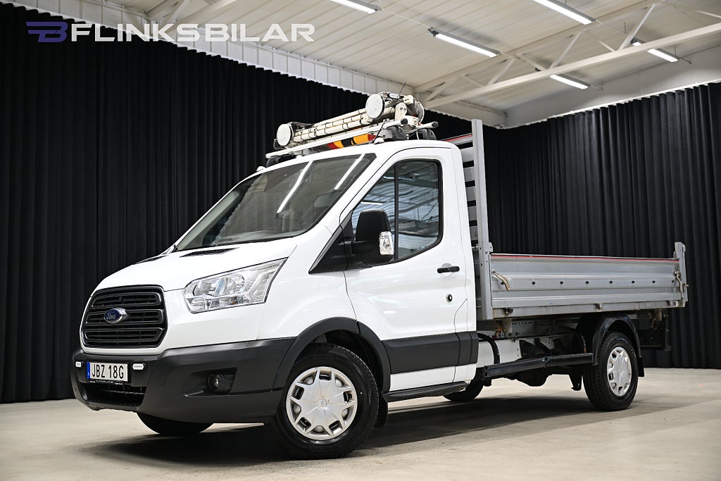 Ford transit 350 2.0 TDCi AWD 130HK Flak|Tippflak|NyKamrem|Leasbar