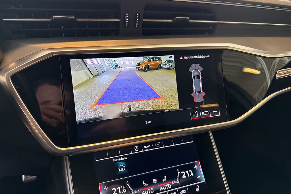 Audi A6 Avant 40 TDI Quattro S Tronic S-line Värmare Drag Kamer miniatyr 11