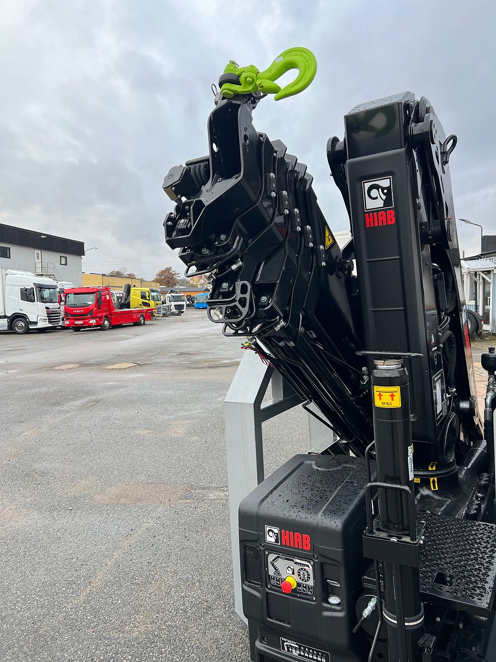 Övriga Nytt Kranflak Hiab eX.232.HiPro E-5 Kran Schaktlucka