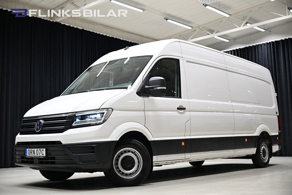 Volkswagen crafter 177HK L4 Maxiskåp|Automat|LED|Värmare|Rattvärme|Leasbar
