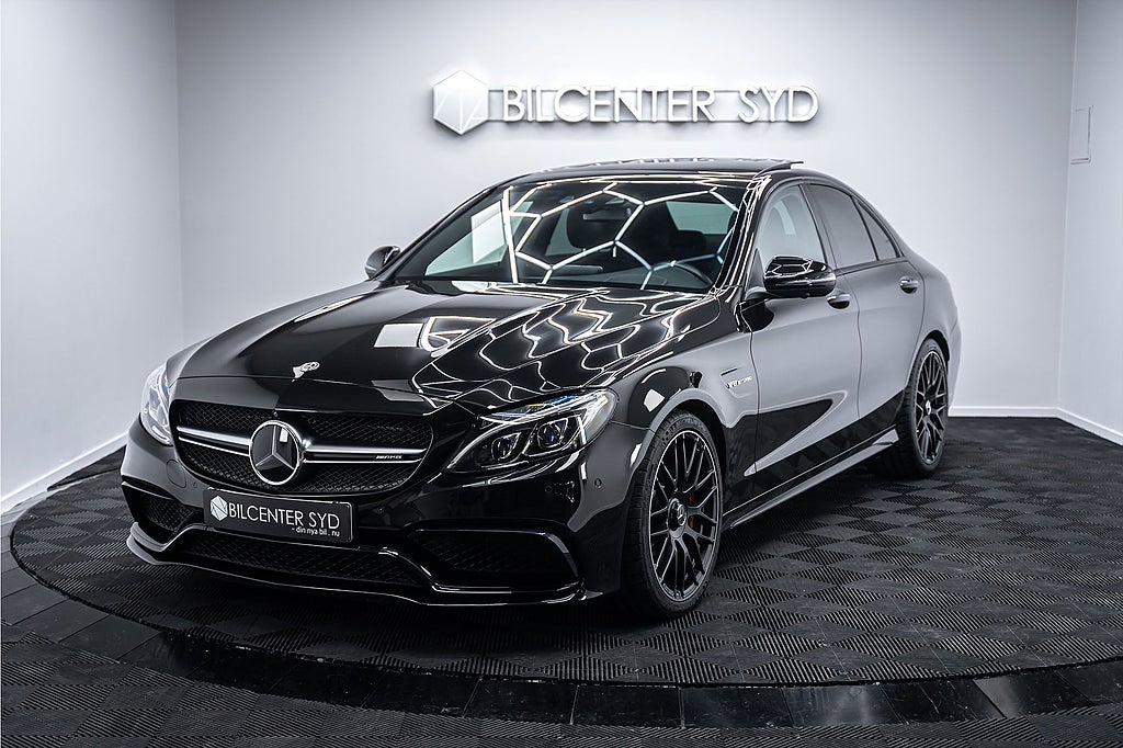 Mercedes-Benz C 63 S AMG|Panorama|Lågmilad|*SE SPEC*|510hk
