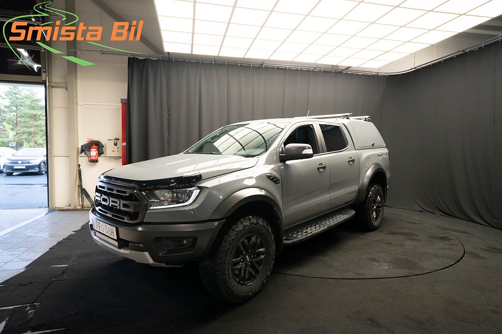 Ford ranger Raptor KÅPA D-VÄRMARE DRAG KAMERA 1-ÄGARE MOMS 213hk