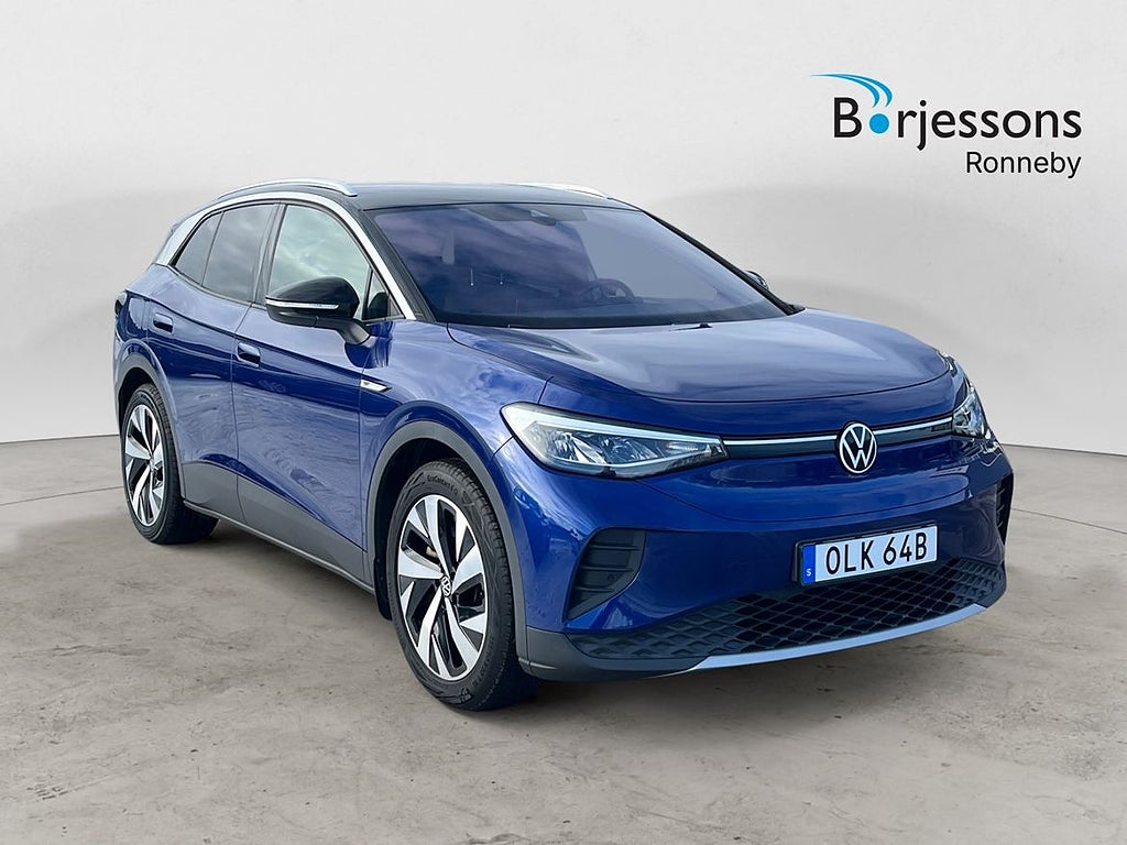 Volkswagen ID.4 Pro Performance 1st, Performance, 204hk, Dragkrok, Backkam...