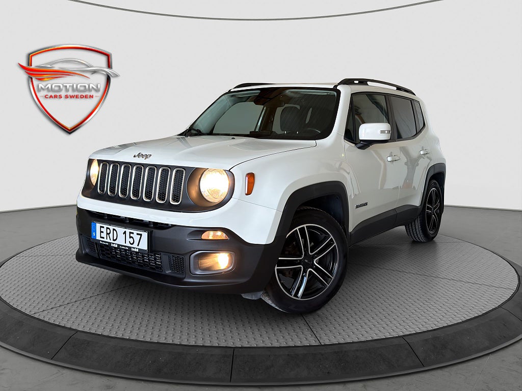 Jeep Renegade 1.4 Longitude 140hk Ny besiktigad V-hjul- 6månGaranti