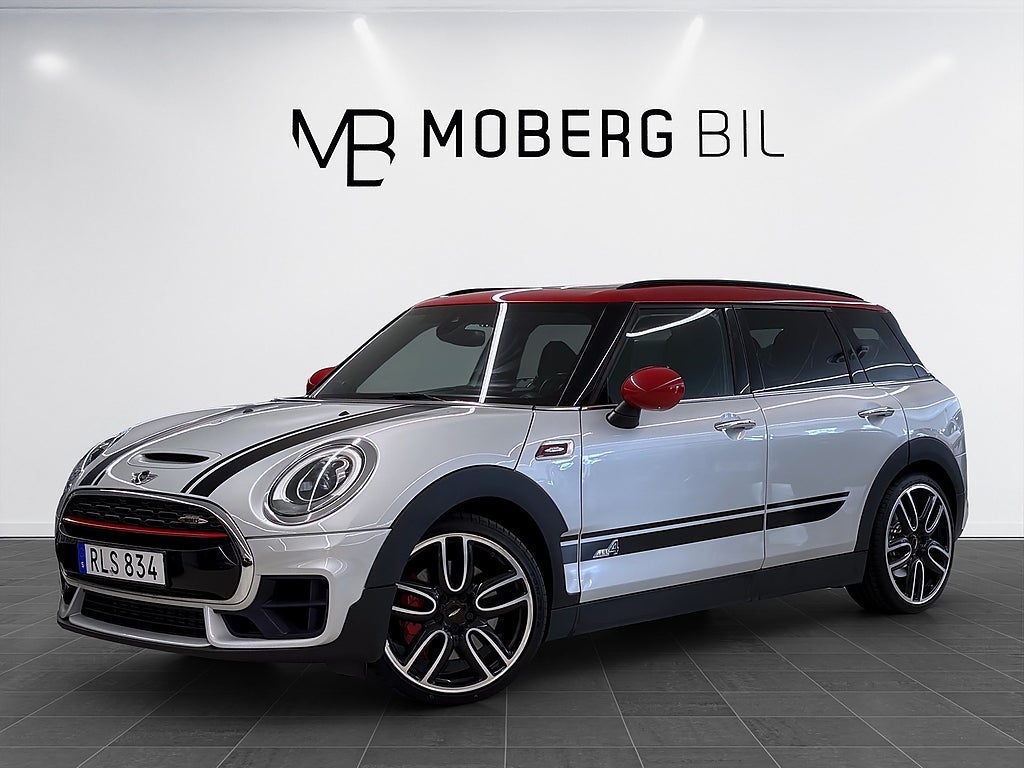 MINI Cooper John Cooper Works ALL4 Clubman 231hk H/K Pano B-Kamera