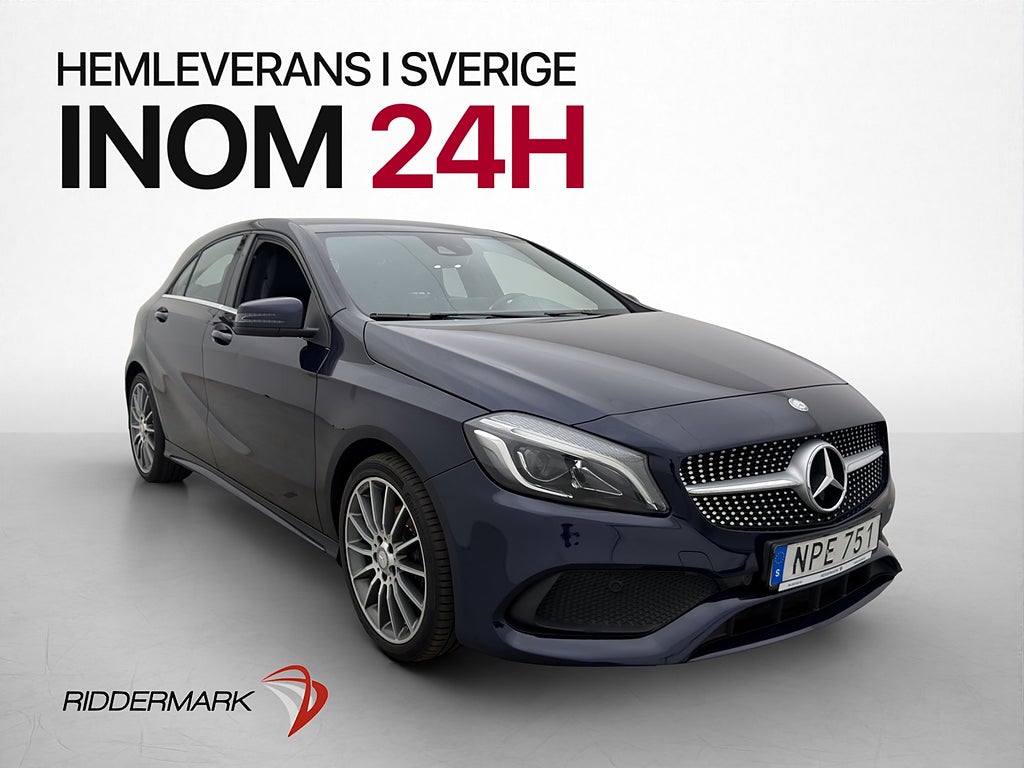 Mercedes-Benz A 180 d 7G AMG Line Kamera CarPlay 109hk