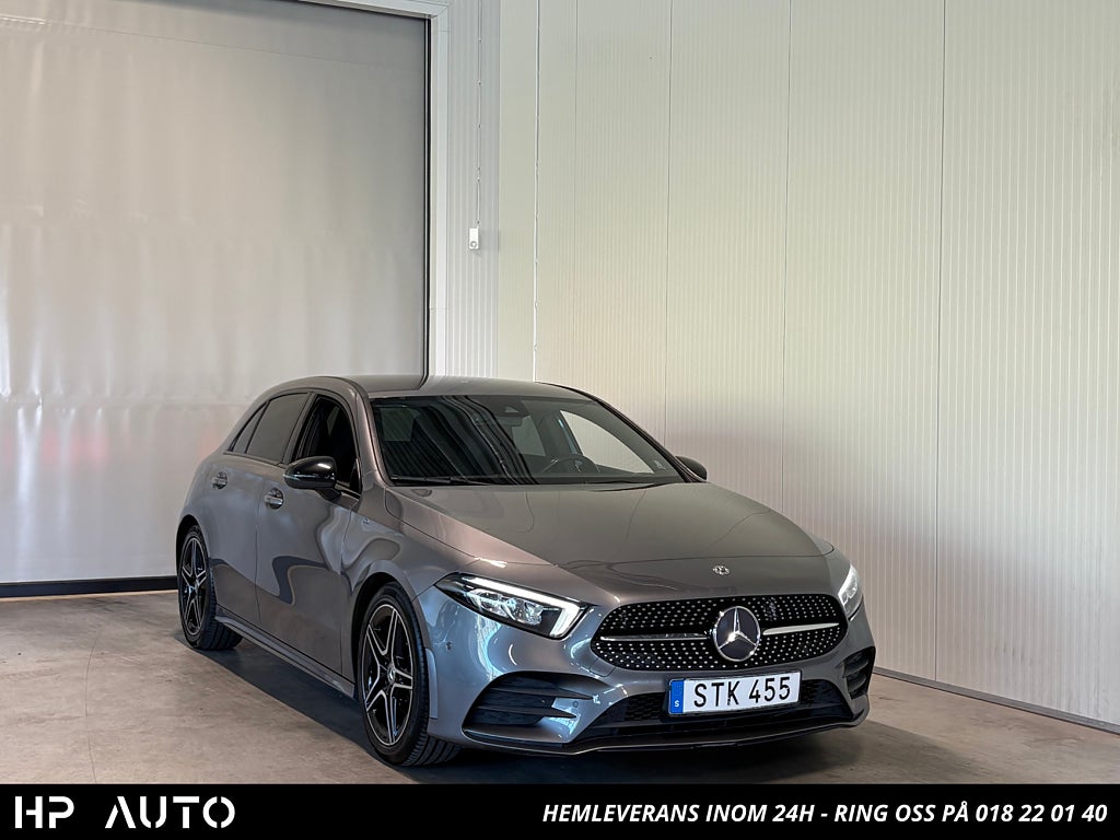 Mercedes-Benz A 180d AMG Line Night-pack Navi B-Kamera MBUX S&V-hjul